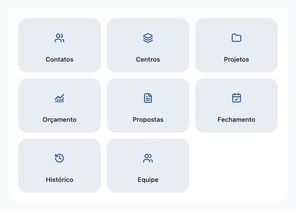 Organização da empresa. Interface do app · dados fictícios.